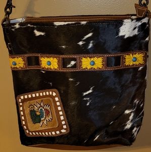 NWT MYRA BAG Wayfarer Hand Tooled Leather Crossbody